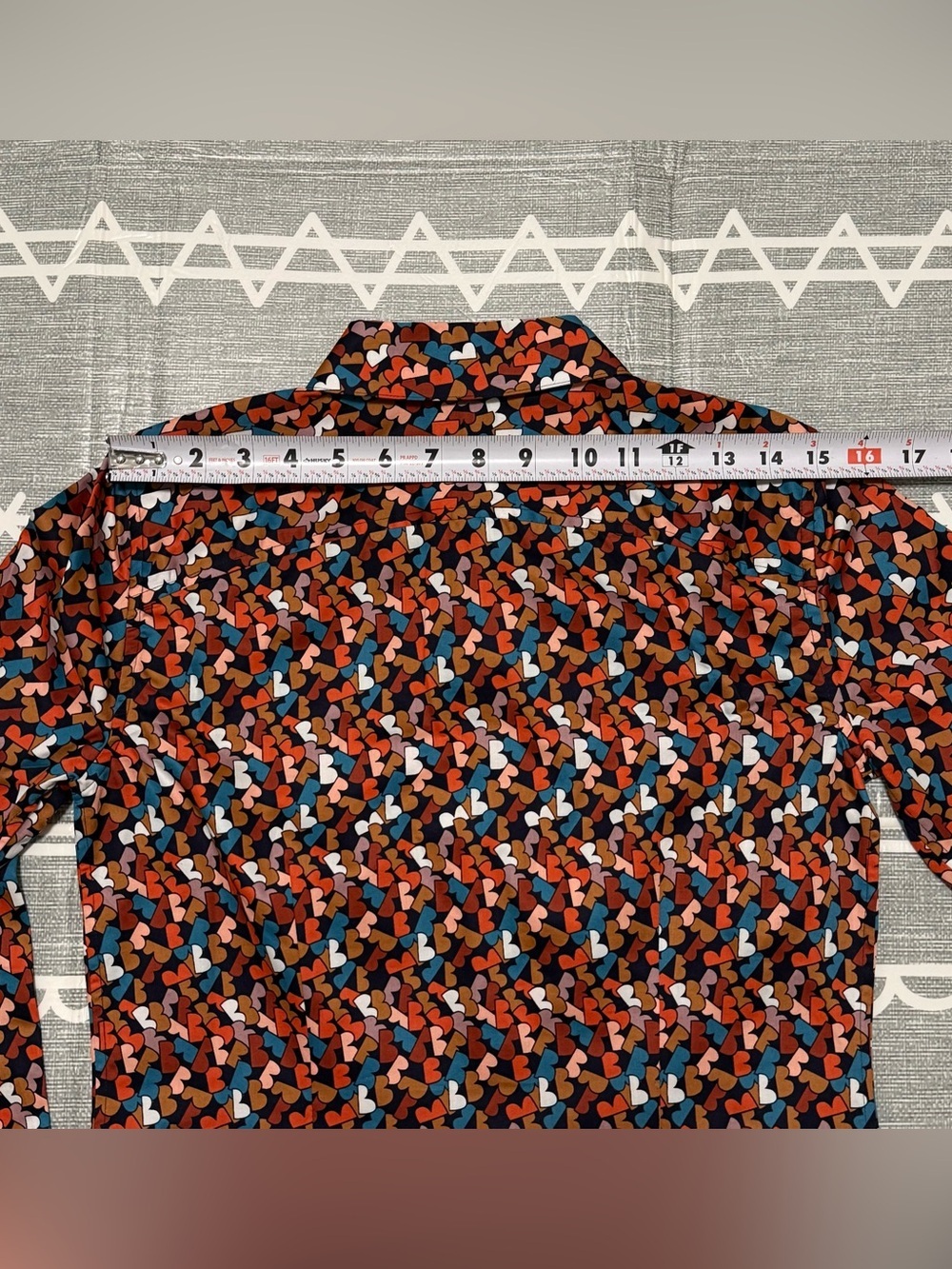 Brooks Brothers “B” Print Button-Up Shirt in Multi-Color - Picture 5 of 9